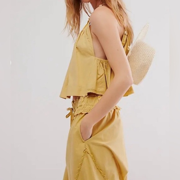 #120 NWT Free People Beach Life Set in Pampas - Picture 6 of 7